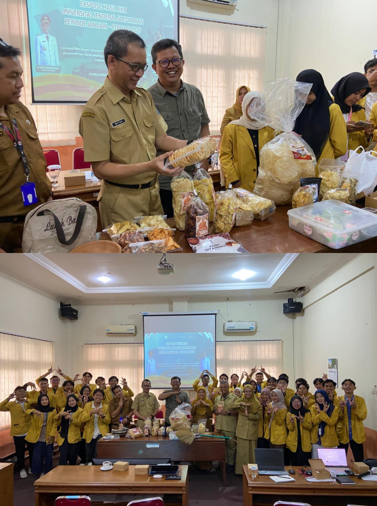EKSPOSE HASIL KKN UNIVERSITAS JENDERAL SOEDIRMAN PERIODE JANUARI-FEBRUARI 2026
