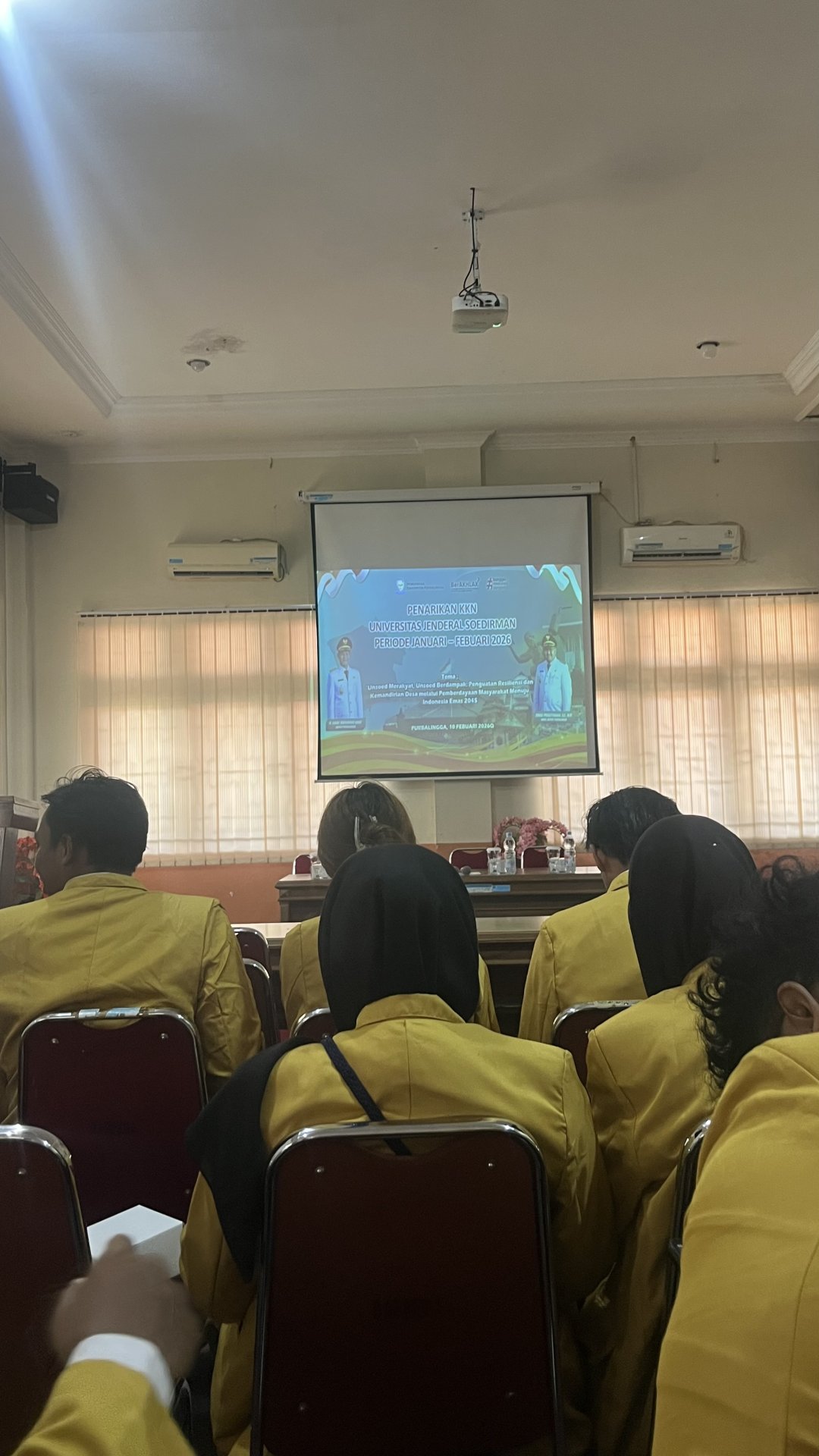 PENARIKAN MAHASISWA KKN UNIVERSITAS JENDERAL SOEDIRMAN PERIODE JANUARI–FEBRUARI 2026