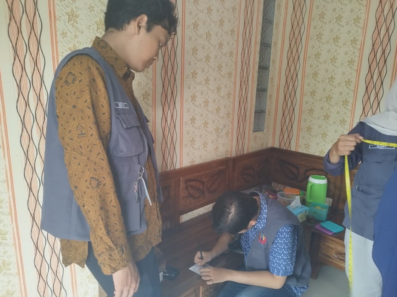 Kunjungan posyandu dusun 2 (Karangbawang) desa Karangbawang