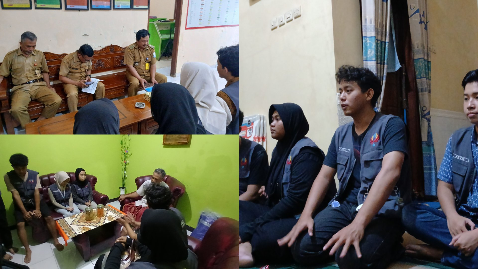 Perpisahan & Pamitan kepada Kepala Desa, Sekretaris Desa & Masyarakat Terdekat