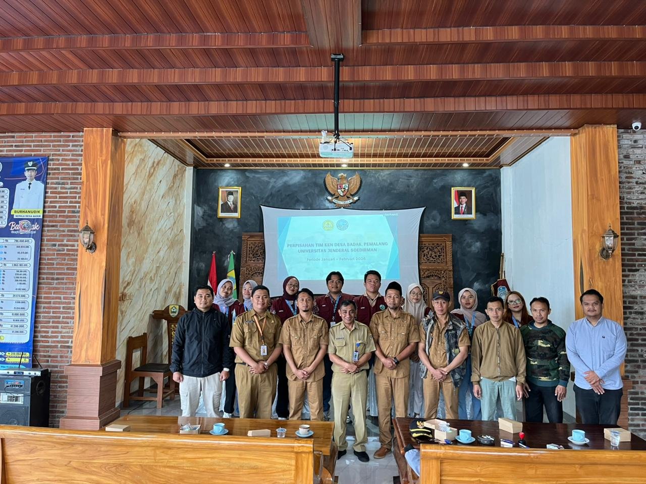 Penutupan Kegiatan KKN Desa Badak dan Silaturahmi dengan Karang Taruna