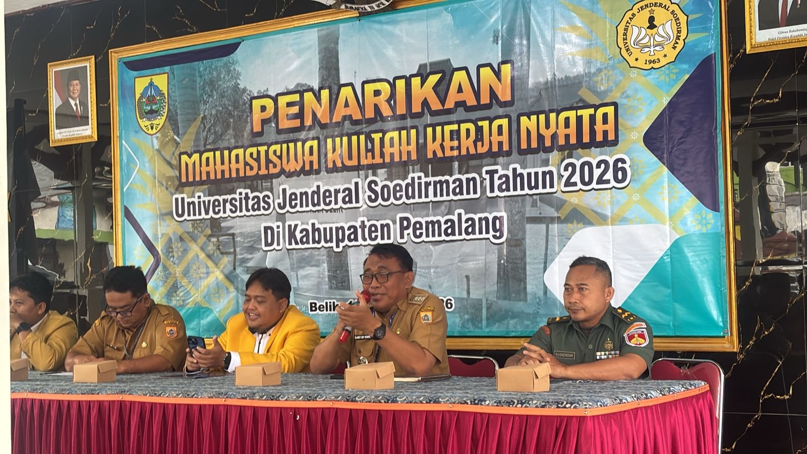 Kegiatan Penarikan Mahasiswa KKN UNSOED Kabupaten Pemalang