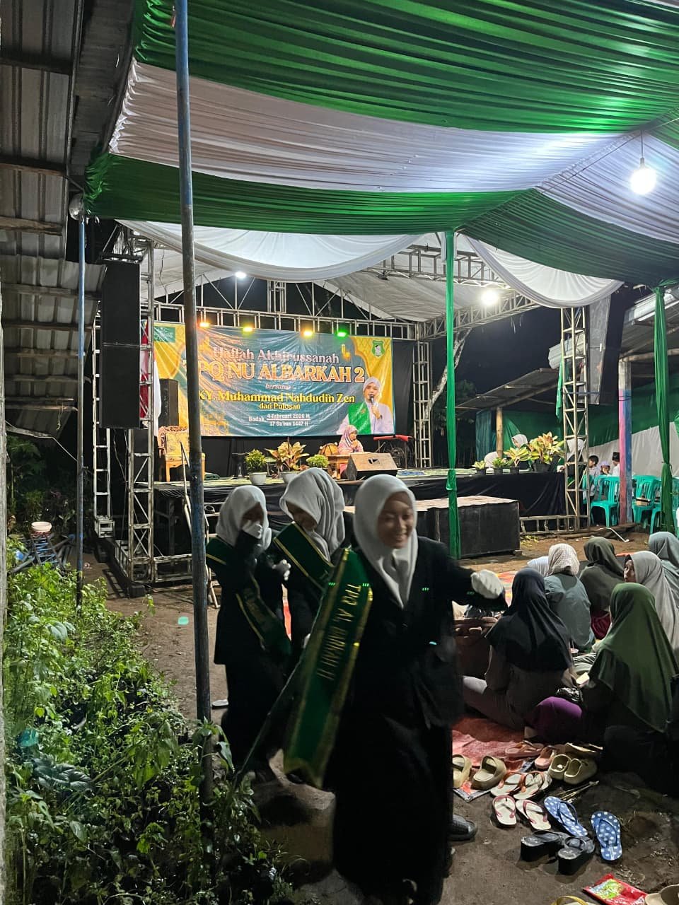 Menghadiri Pengajian di TPQ Al Barkah 2 - KKN Day 29