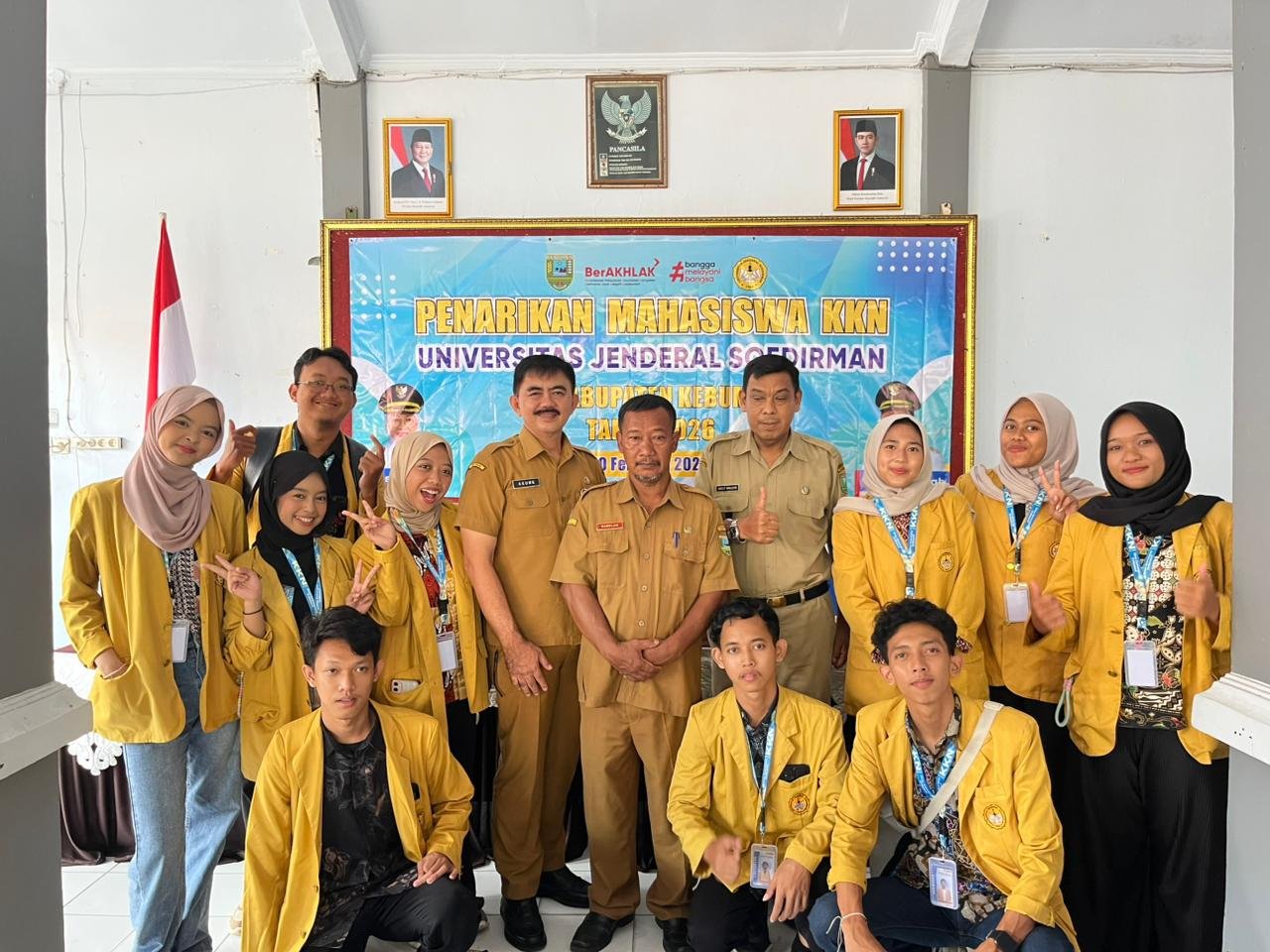 Pelepasan Mahasiswa KKN Unsoed di Kecamatan Kuwarasan, Kabupaten Kebumen