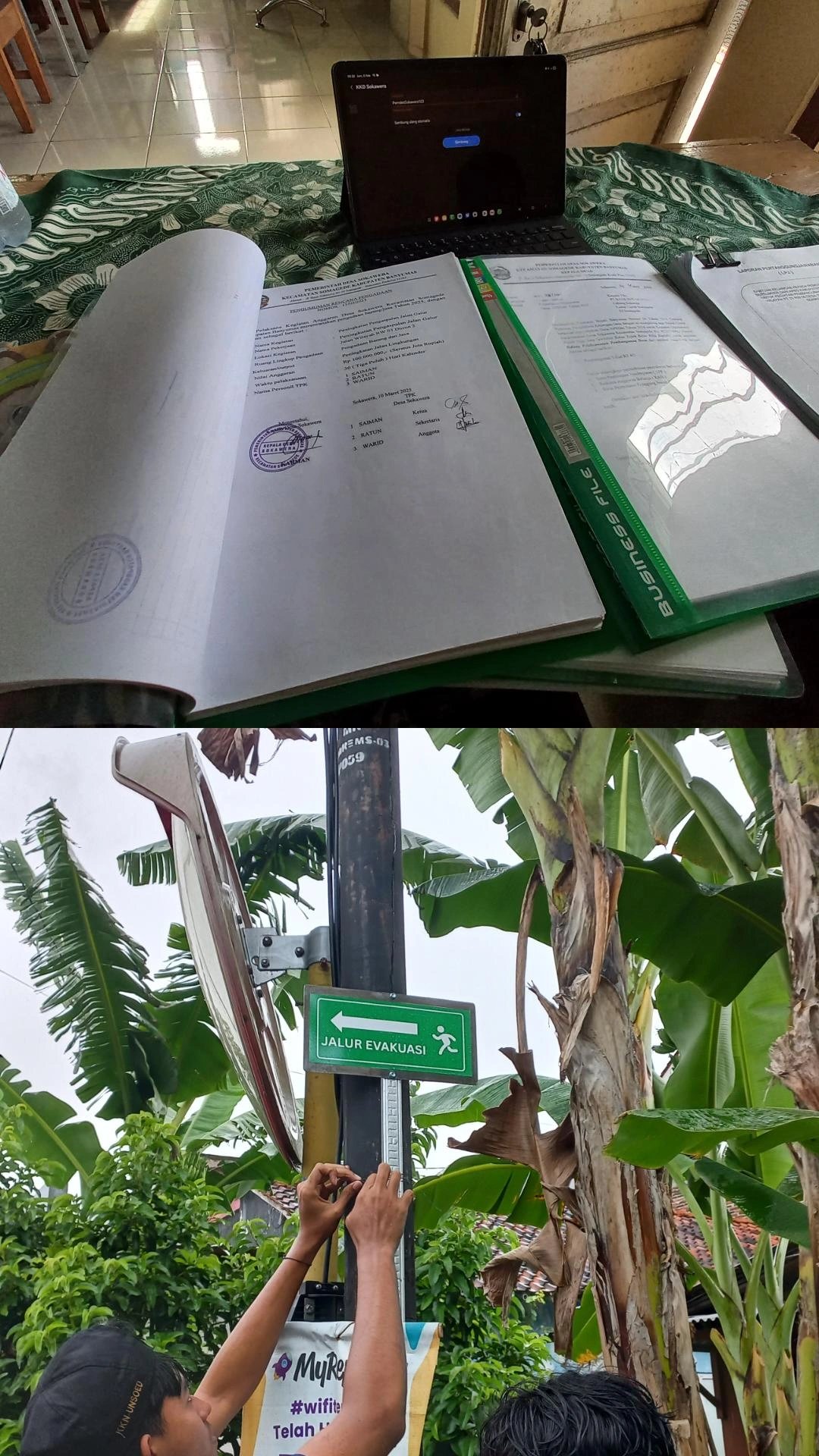 Kegiatan KKN Desa Sokawera 2026 hari ke-31