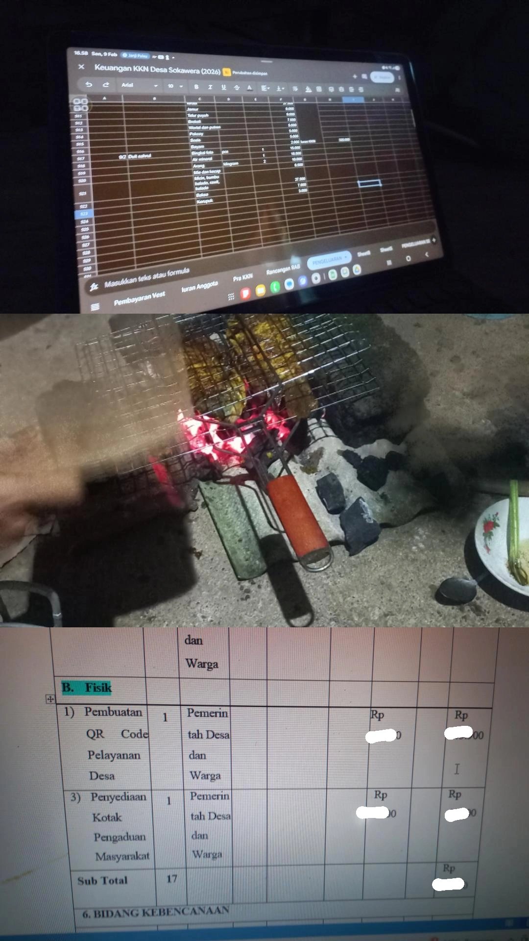 Kegiatan KKN Desa Sokawera 2026 hari ke-34