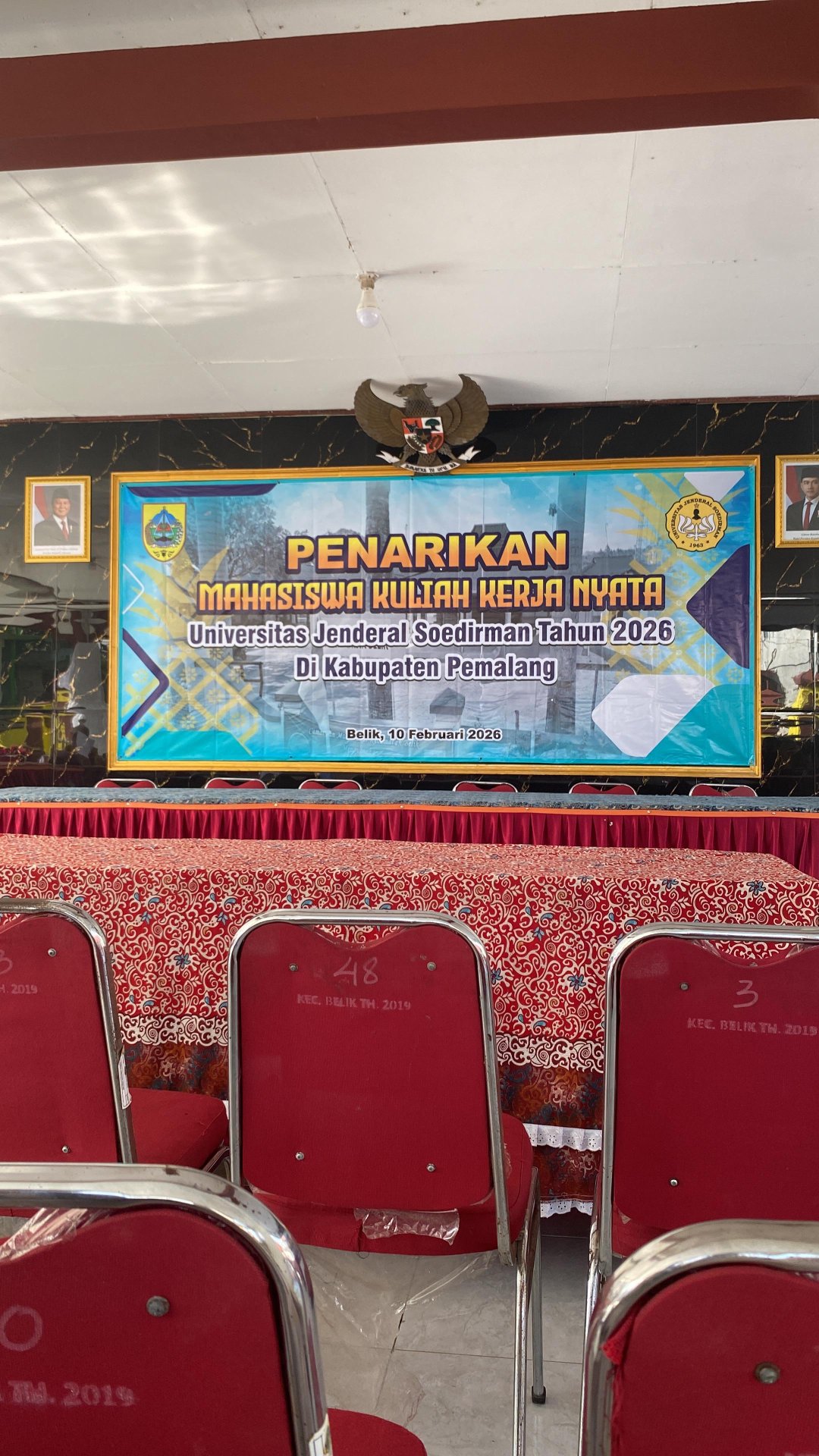 KKEND HARI 35 - PENARIKAN MAHASISWA KKN DAN BERSIH BERSIH POSKO