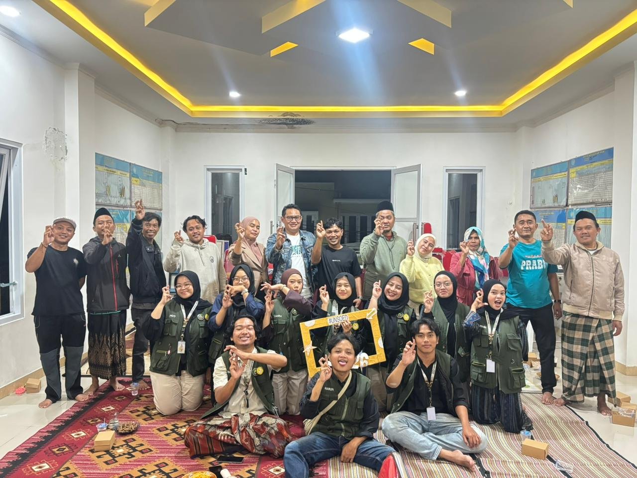 Malam Perpisahan KKN Bersama Warga Desa