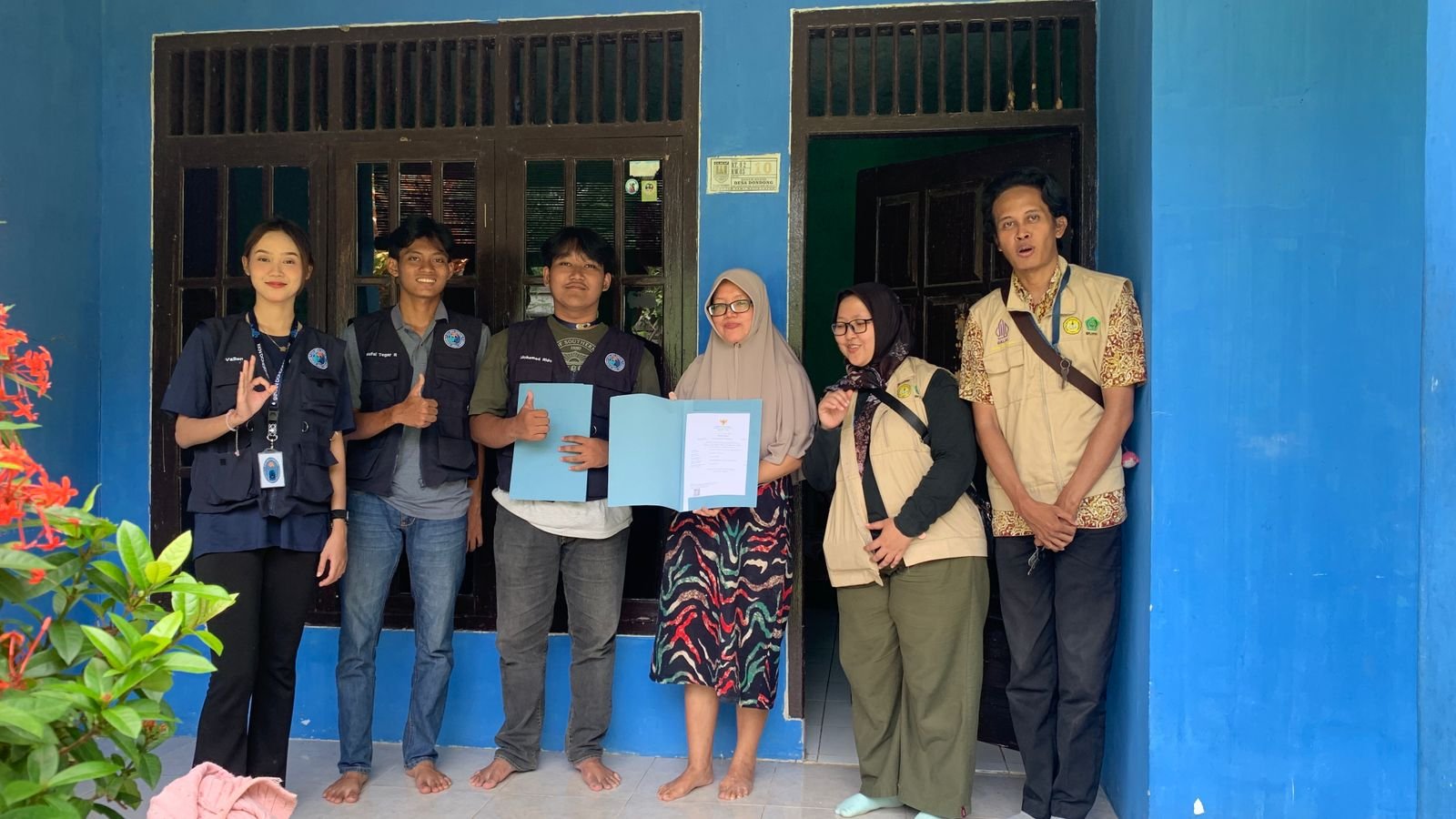 pemyerahan NIB, PIRT, dan Halal kepada UMKM (8 februari 2026)