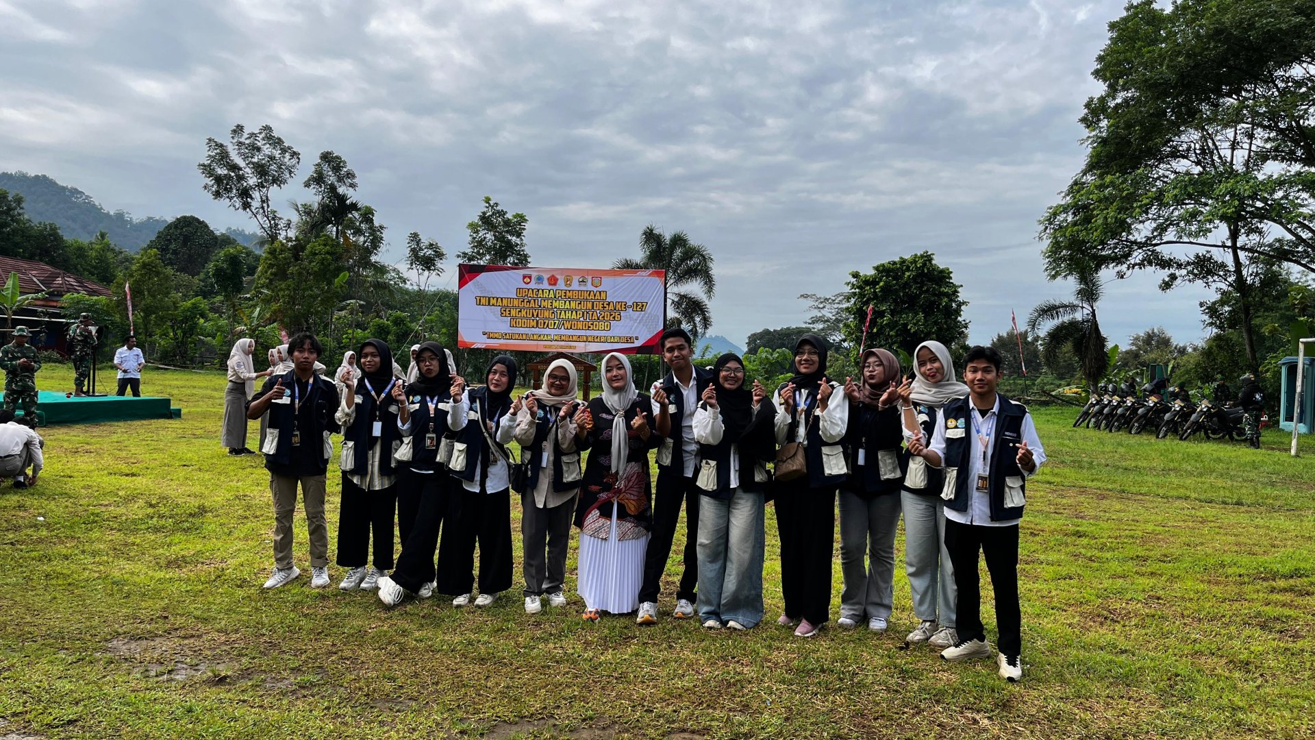 Upacara Kegiatan TNI Manunggal Membangun Desa dan Pelepasan