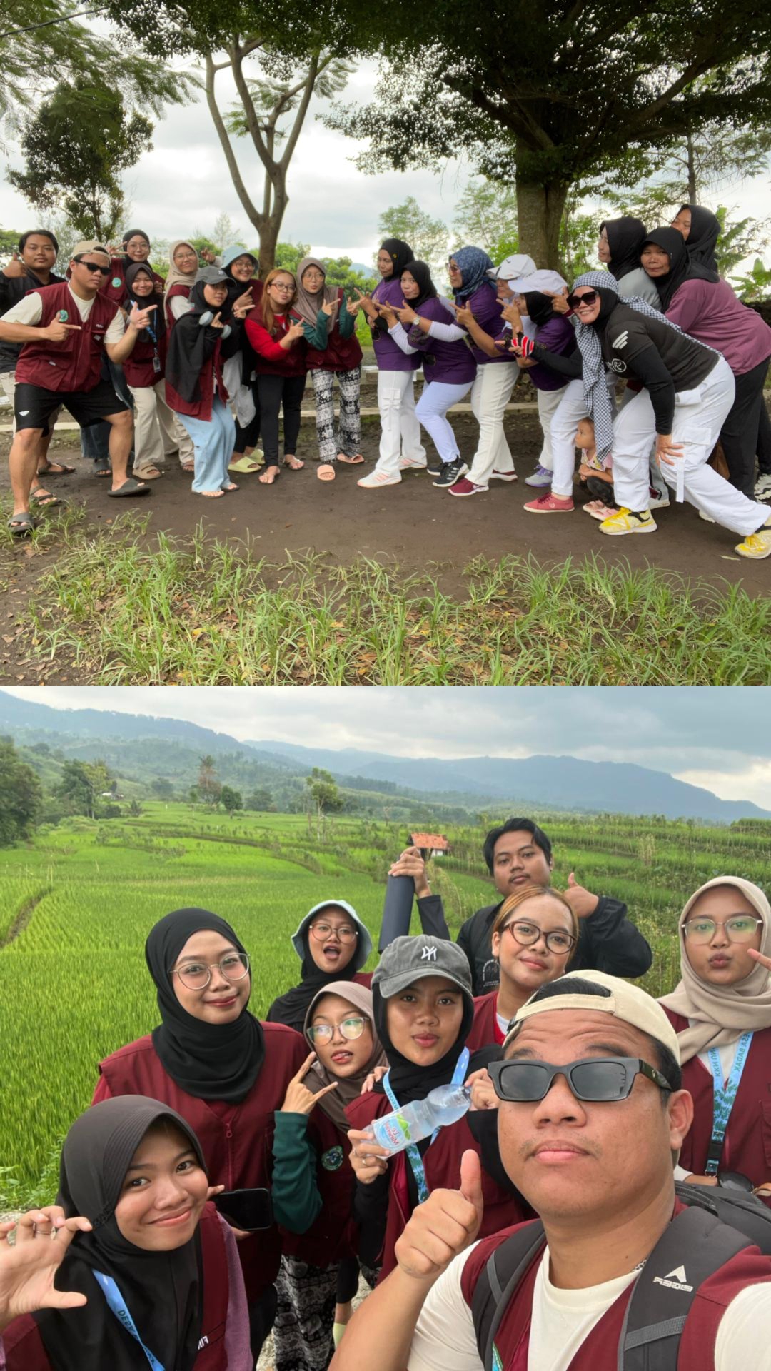 KKN hari ke 32 - Kunjungan ke curug Bengkawah