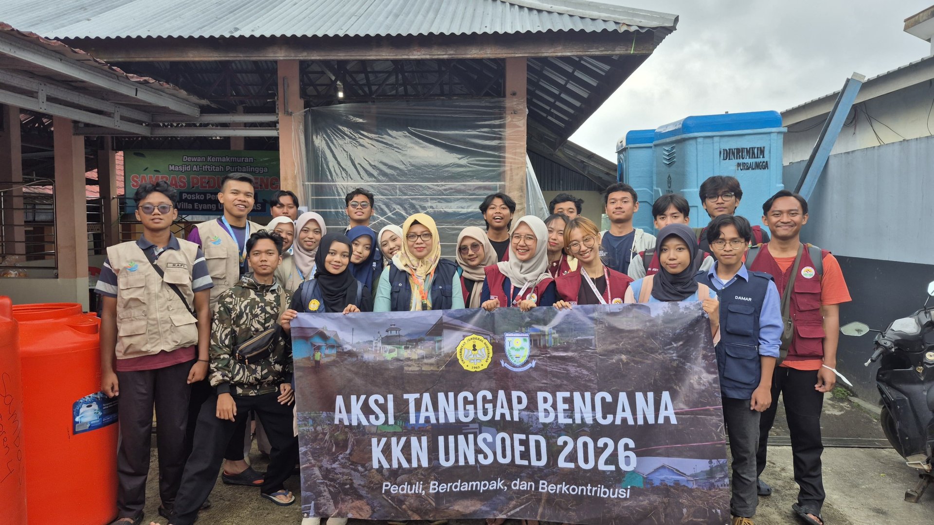 AKSI TANGGAP BENCANA KKN UNSOED 2026