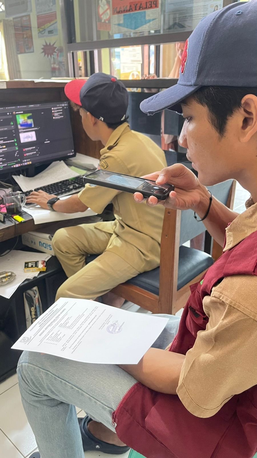 Piket Harian Balai Desa Bodaskarangjati