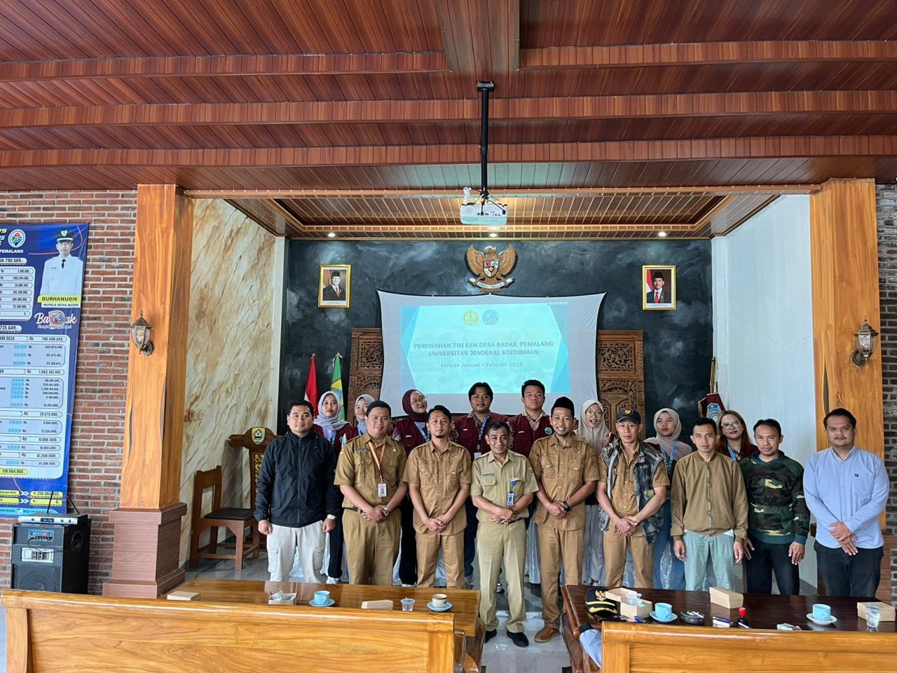 Penutupan Kegiatan KKN Desa Badak dan Silahturahmi dengan Karang Taruna