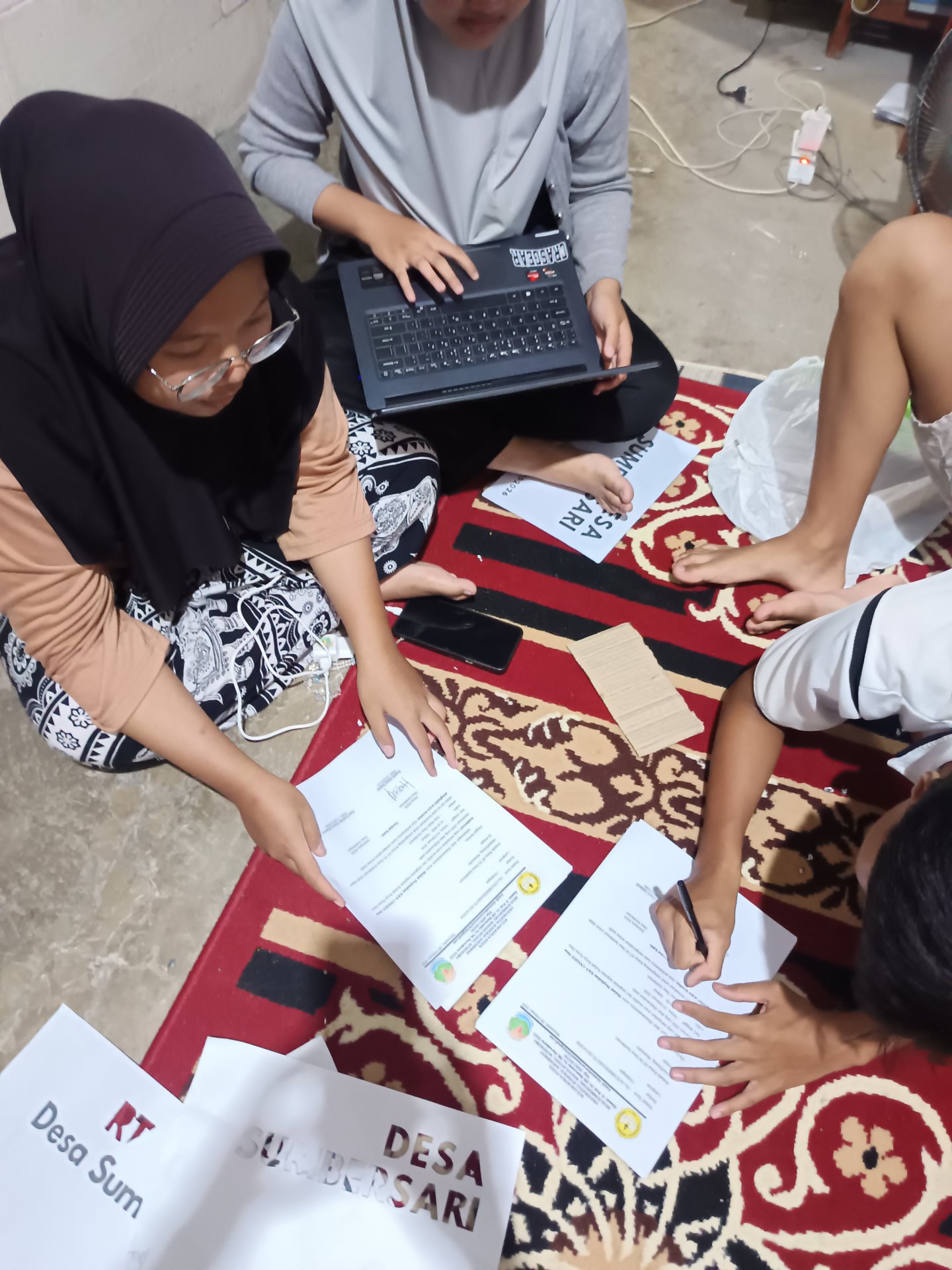 Kegiatan Hari Ke-33 KKN Unsoed 2026 di Desa Sumbersari, Kecamatan Wadaslintang, Kabupaten Wonosobo - 8 Februari 2026