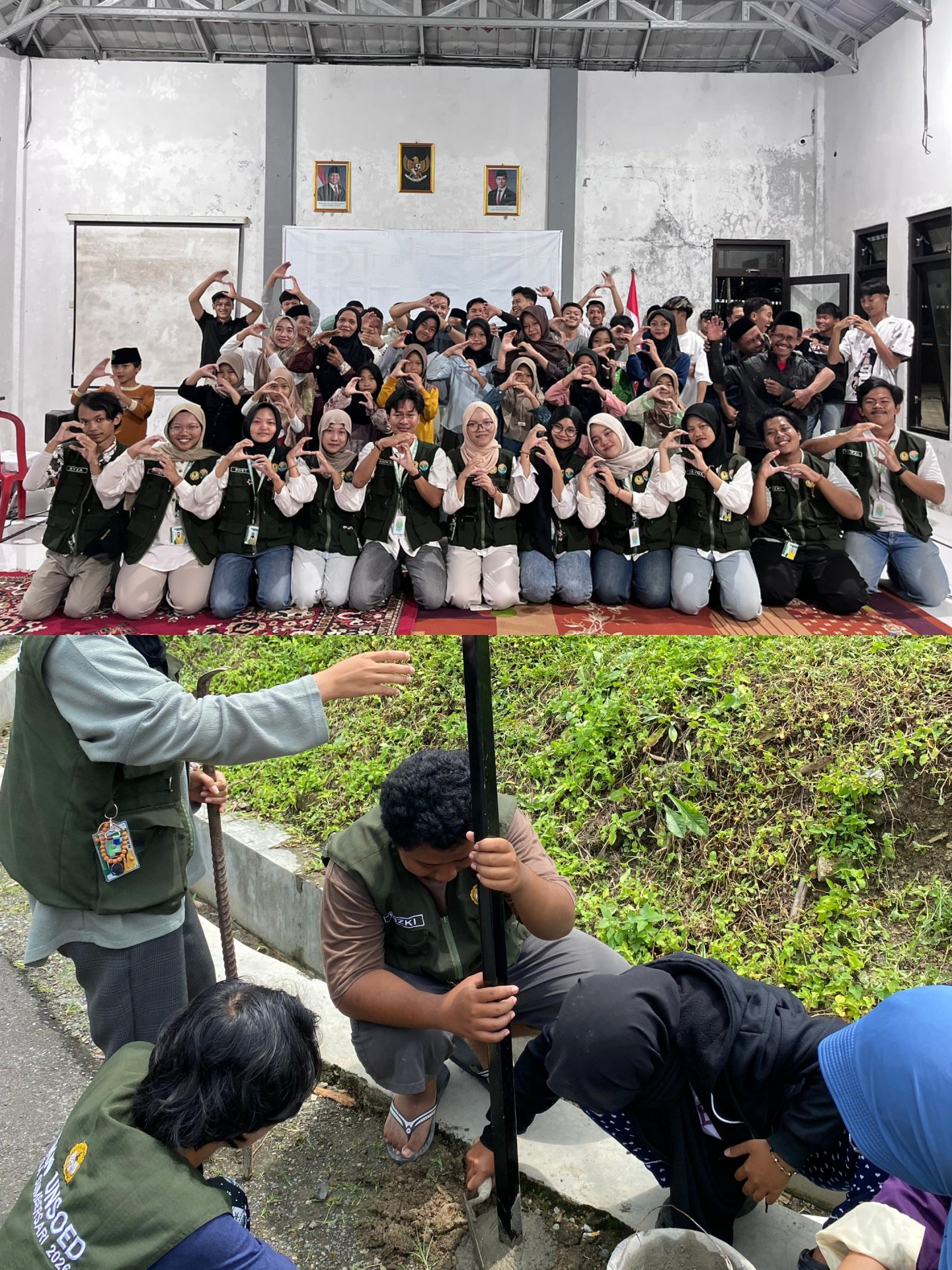 (10/02/2026) kegiatan KKN Hari ke-35 Tim KKN Unsoed Desa Sumbersari, Kec. Wadaslintang, Kab. Wonosobo