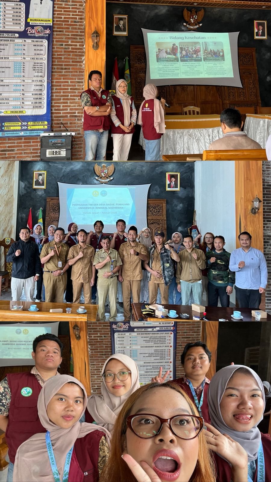 Penutupan dan Perpisahan Kegiatan KKN Desa Badak