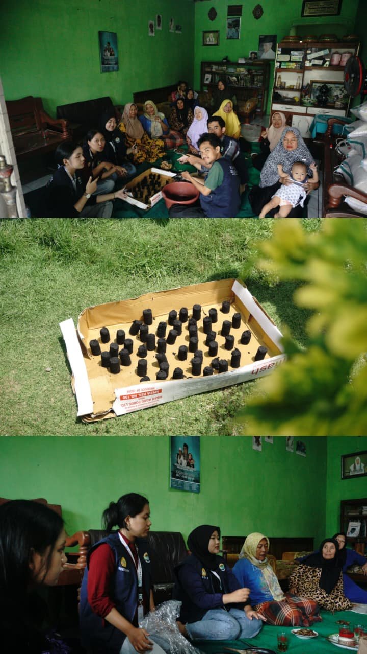 Sosialisasi dan Praktik Pembuatan Briket dari Sekam Padi