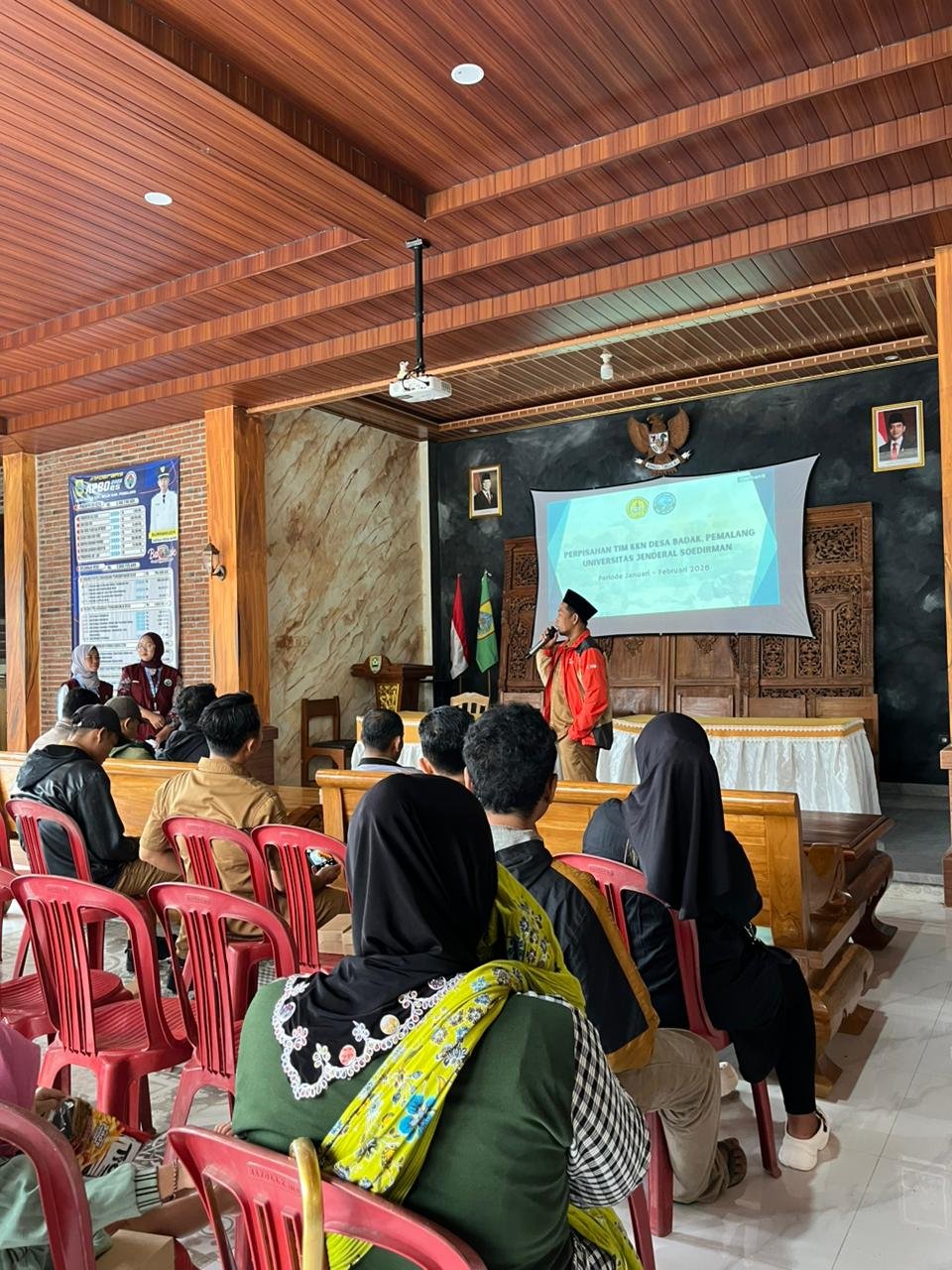 Perpisahan Tim KKN Desa Badak