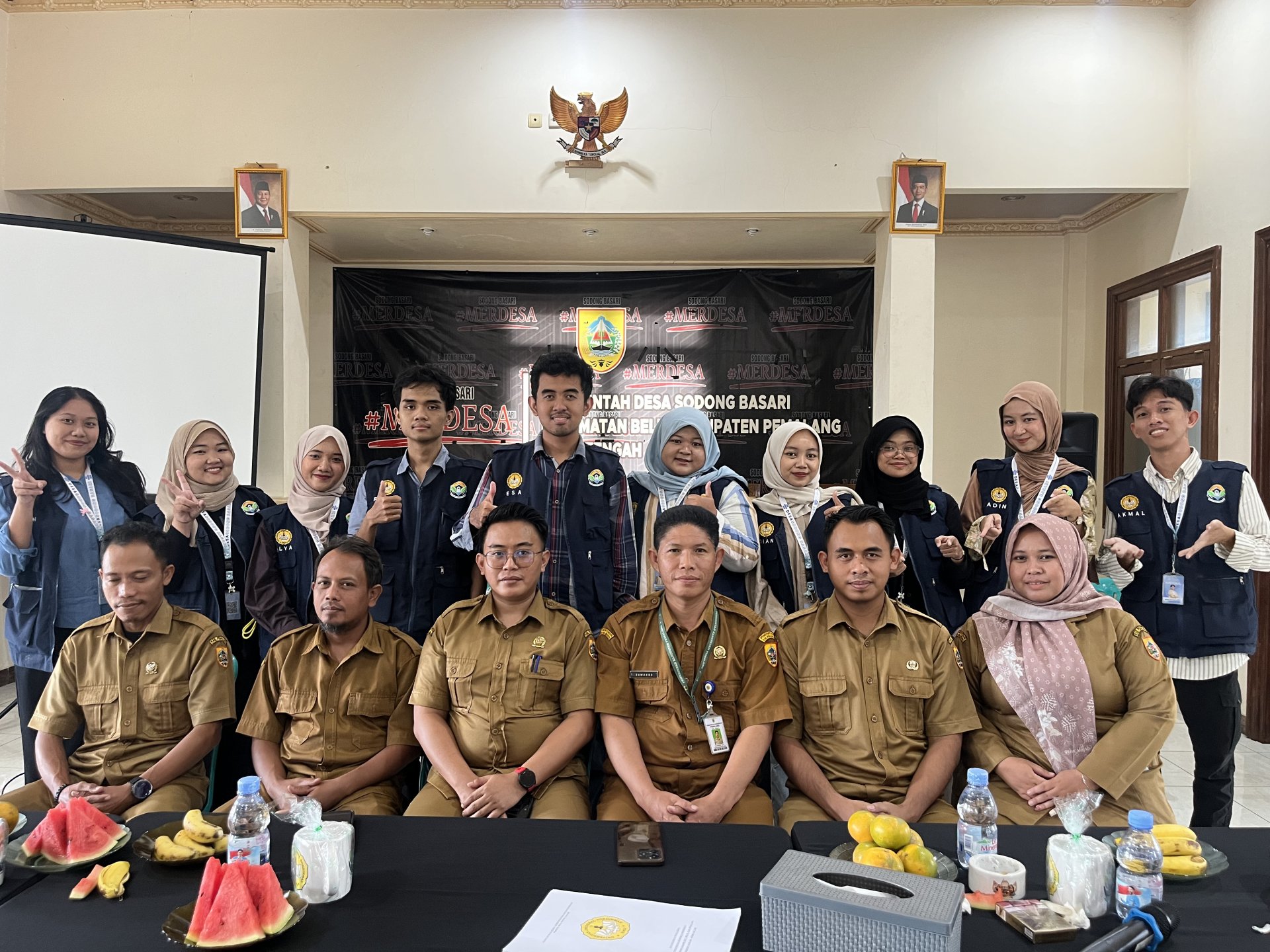 Penutupan Kegiatan KKN Universitas Jenderal Soedirman di Desa Sodong Basari