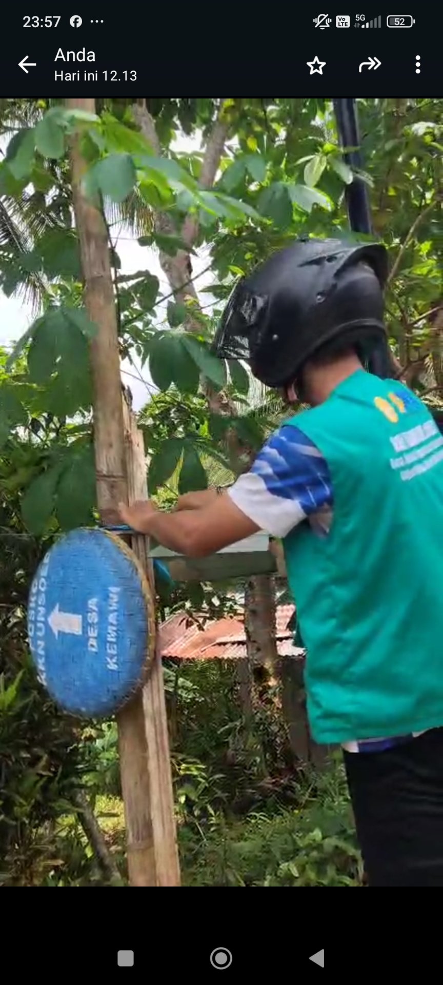 Pelepasan Tampah Arah Posko