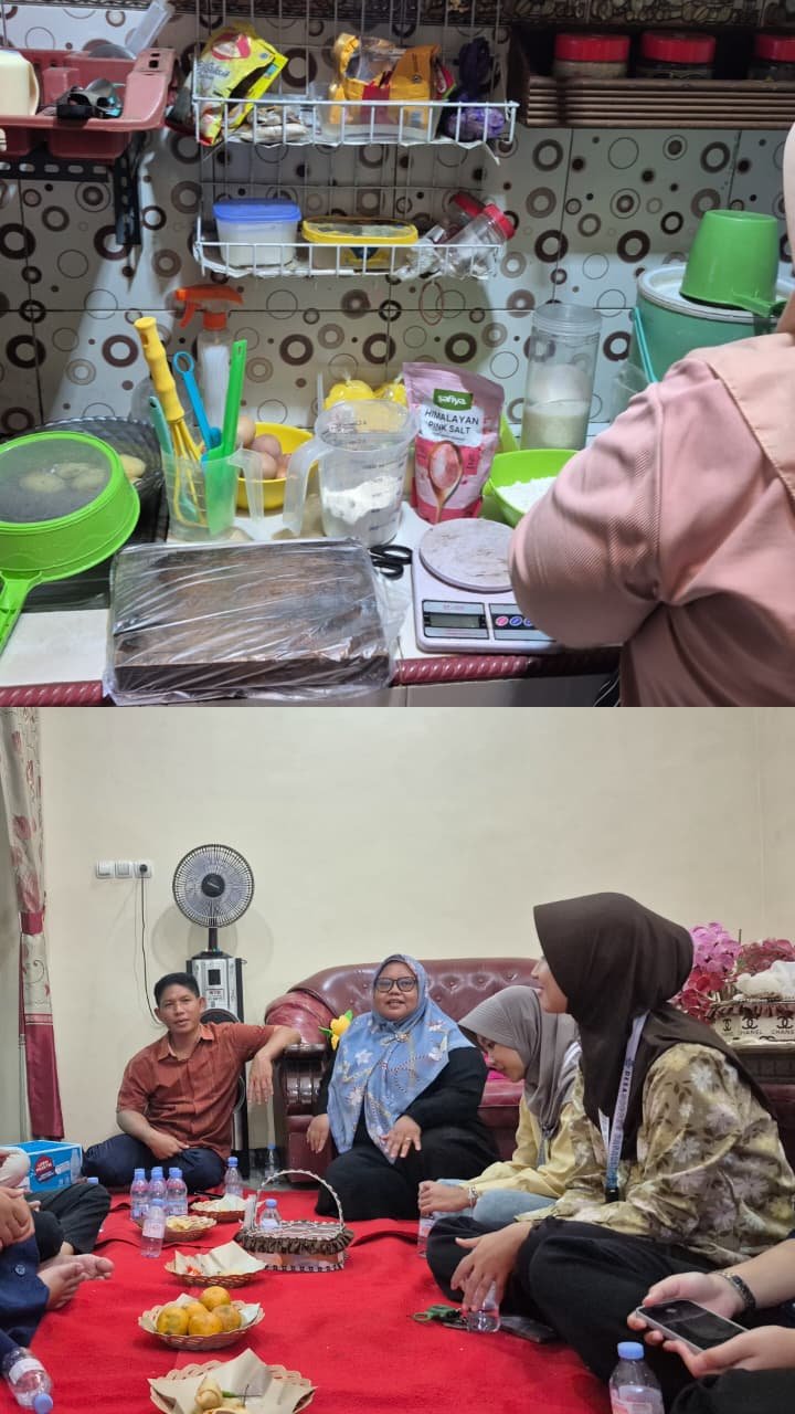 Pamitan kepada Bu RT dan Pak Kades