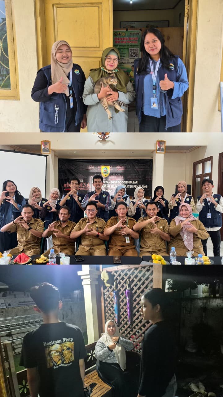 Pamitan kepada BPP dan Perpisahan di Balai Desa