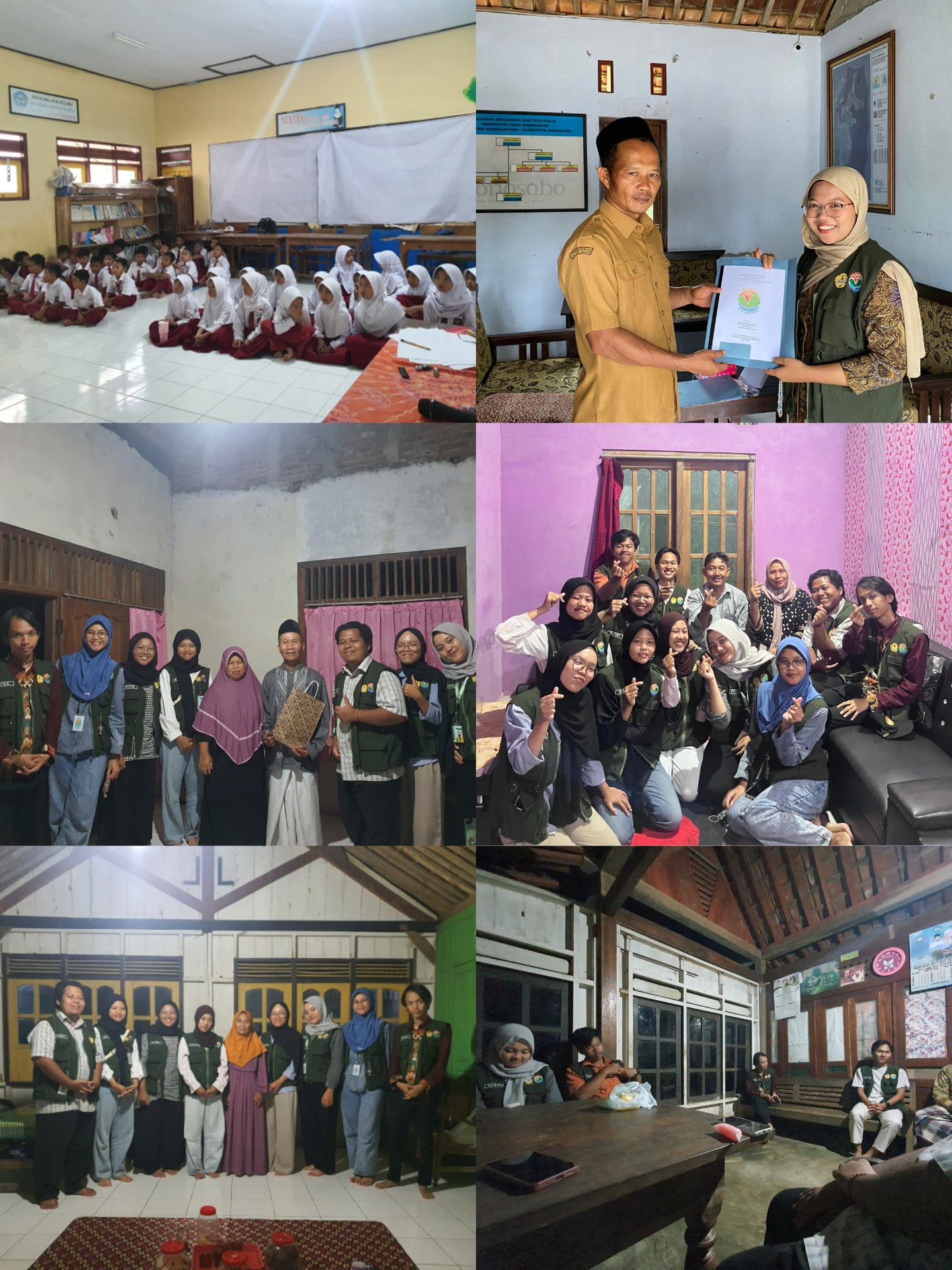 Kegiatan Hari Ke-34 KKN Unsoed 2026 di Desa Sumbersari, Kecamatan Wadaslintang, Kabupaten Wonosobo - 9 Februari 2026