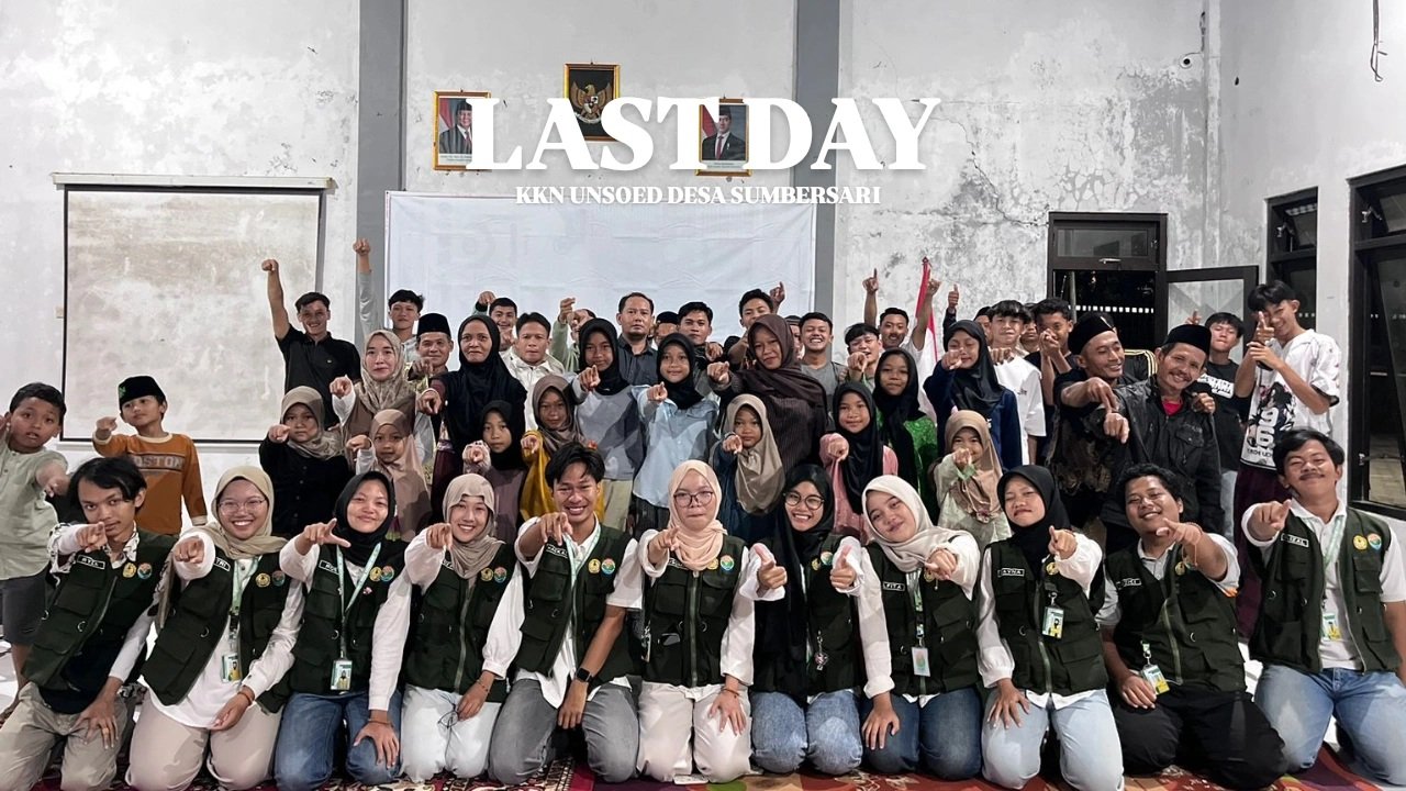 LAST DAY KKN DESA SUMBERSARI KECAMATAN WADASLINTANG KABUPATEN WONOSOBO - 10 FEBRUARI 2026