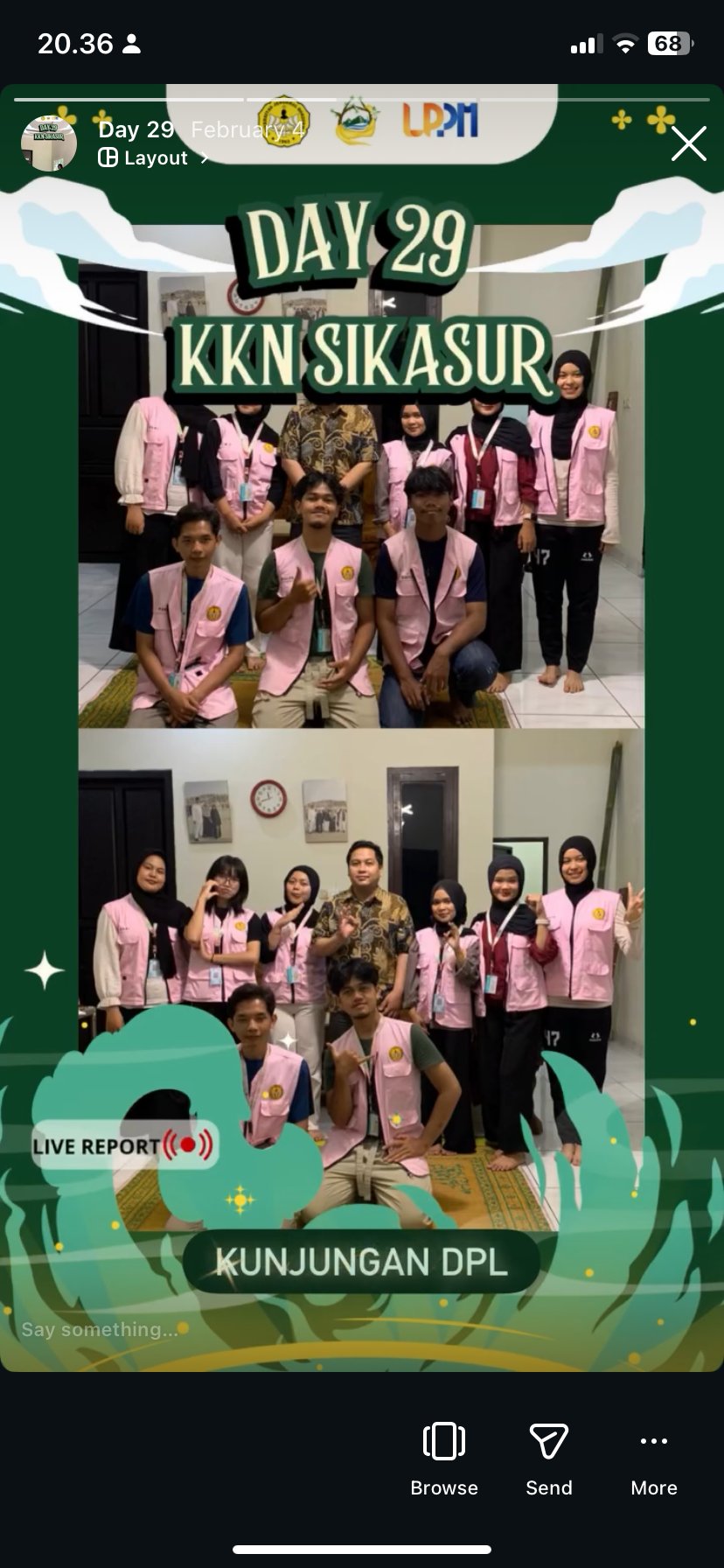 DAY 29 KKN DESA SIKASUR KUNJUNGAN DPL