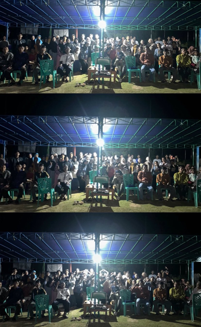 Acara Malam Perpisahan Bersama Warga Desa Cendil