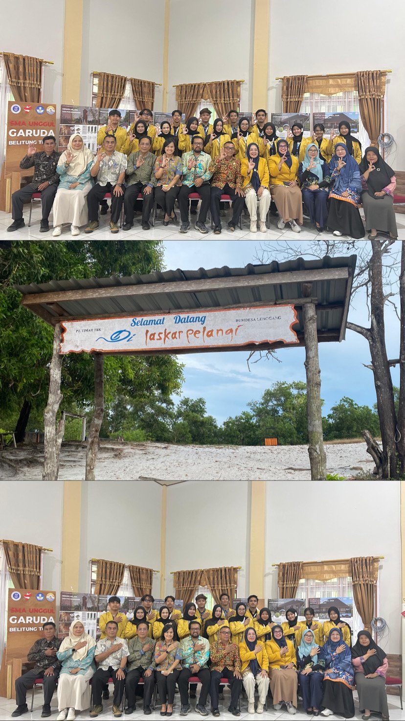 Penarikan Mahasiswa KKN Nusa Persada Unsoed Kabupaten Belitung Timur dan Kunjungan Replika Sekolah Laskar Pelangi