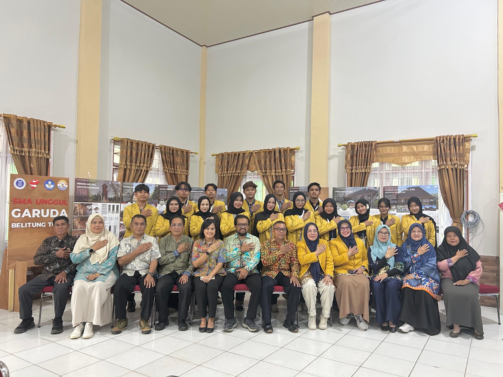 Pencabutan di Kantor Bupati