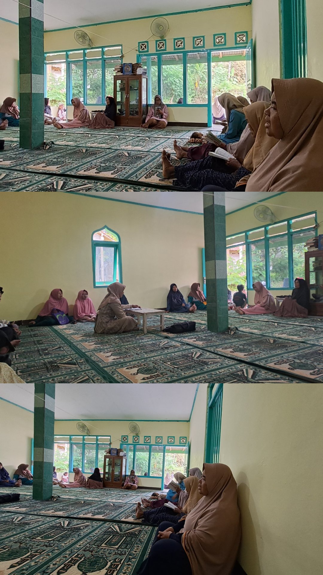 Kegiatan Pengajian Rutin Khusus Perempuan di Mushola Dusun Kalisat pada 16 Januari 2026