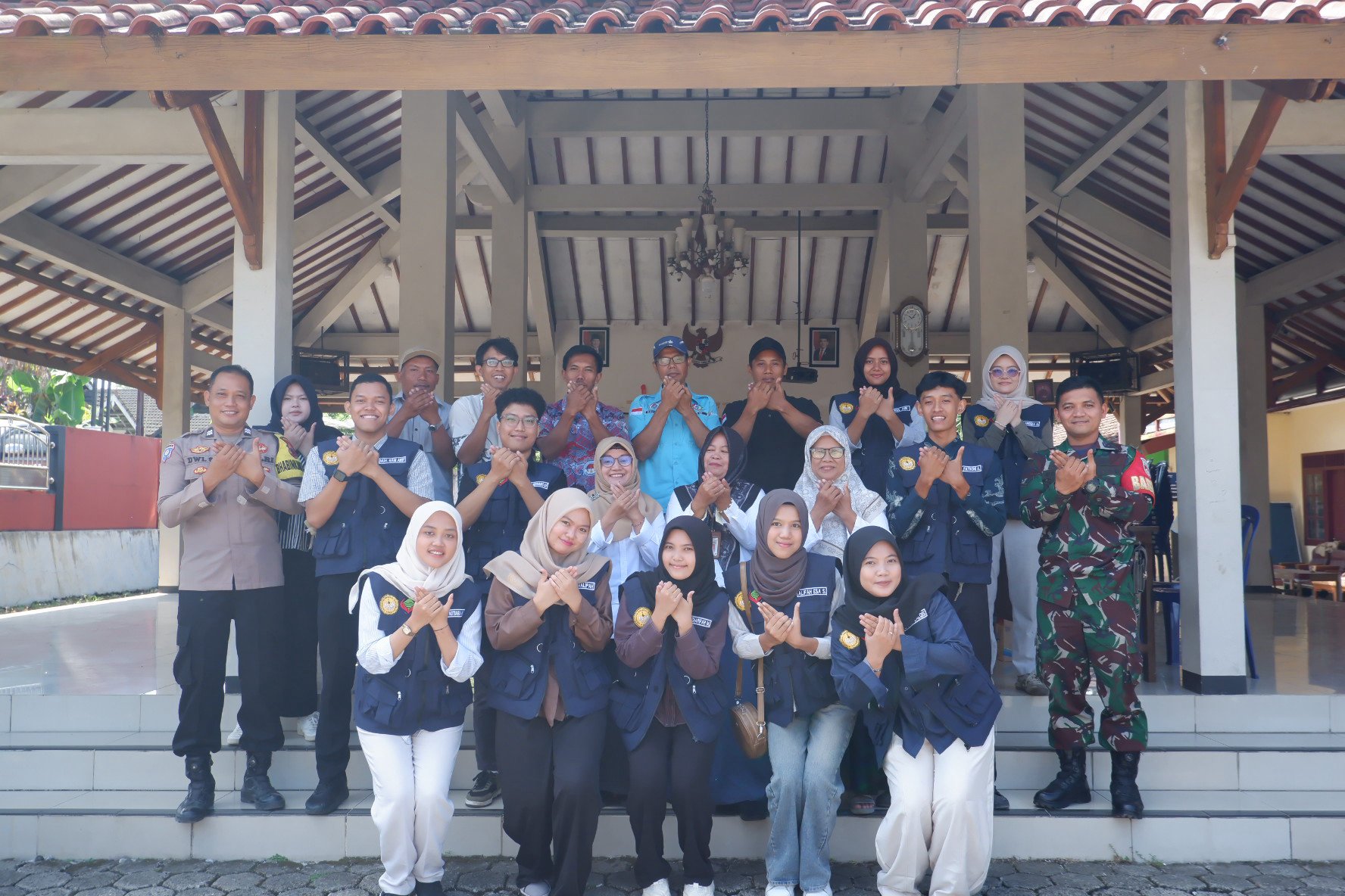Penerimaan mahasiswa dan pemapran program kerja tentatif