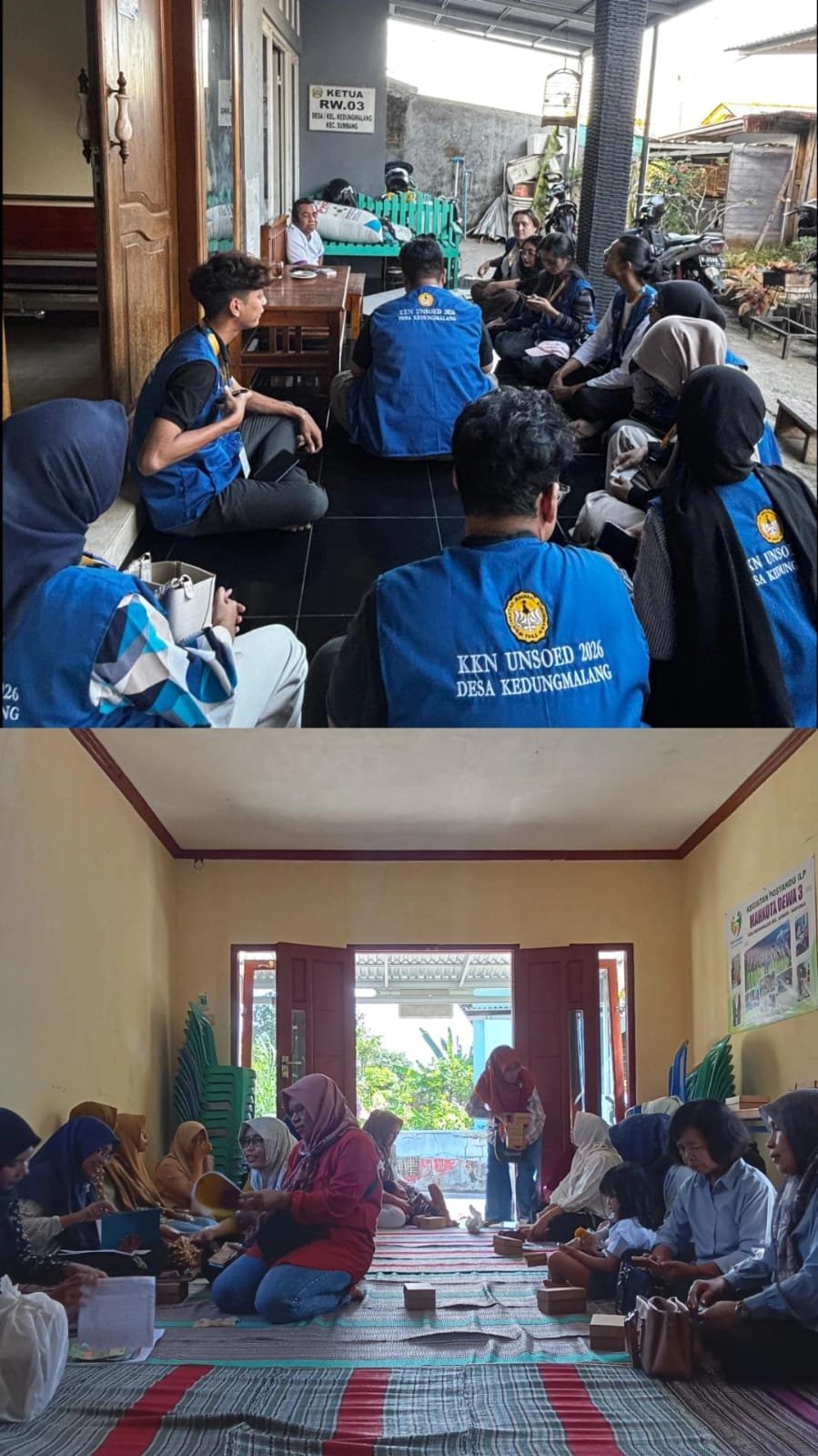 Kunjungan Ke Ketua RT RW Setempat