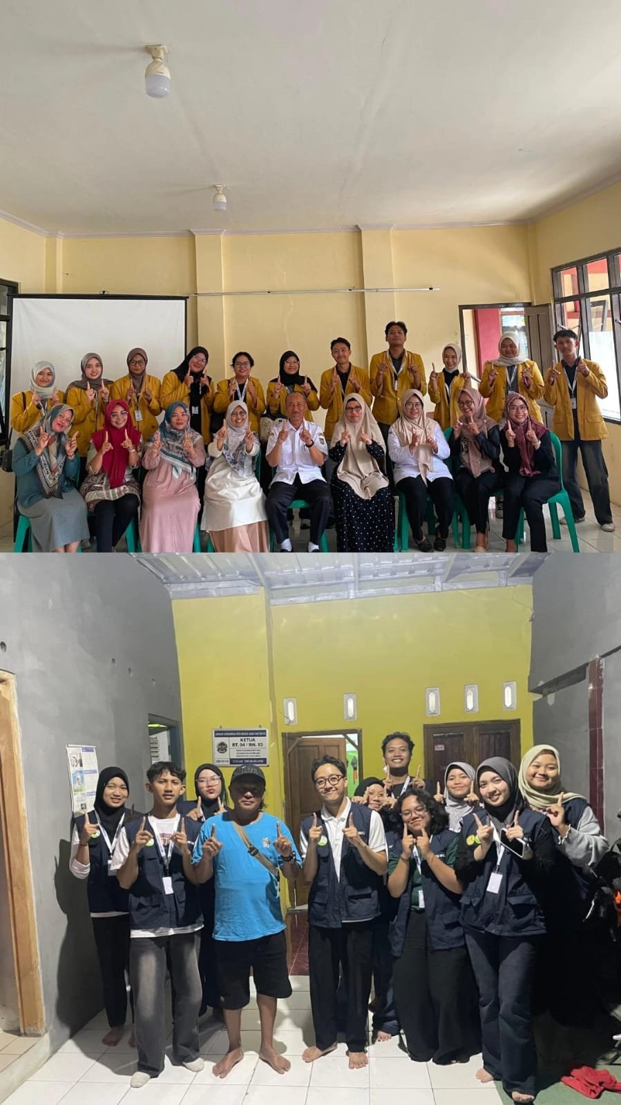 Penerimaan Mahasiswa KKN di Desa Karanggintung dan Pemaparan Program Kerja