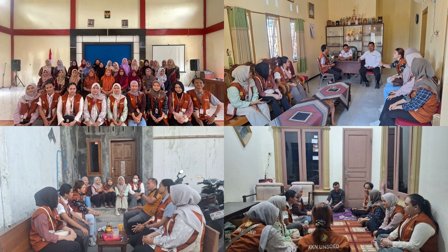 Kunjungan ke Pihak Desa dan Warga