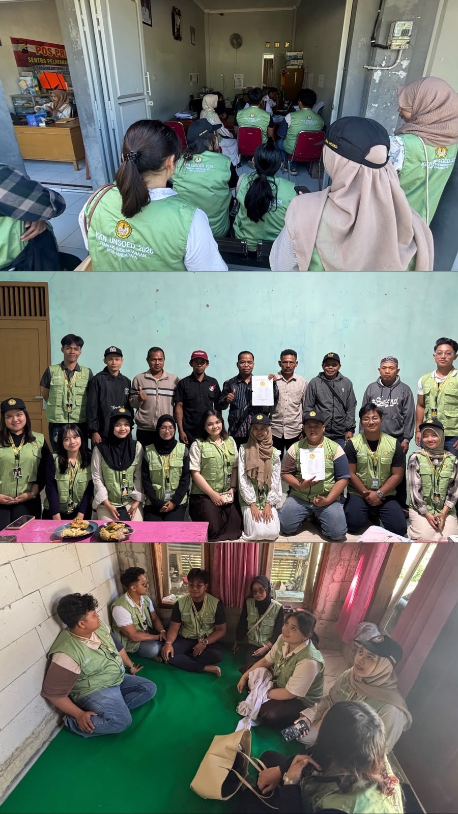 Diskusi Realisasi Program Kerja Kuliah Kerja Nyata Desa Gandatapa