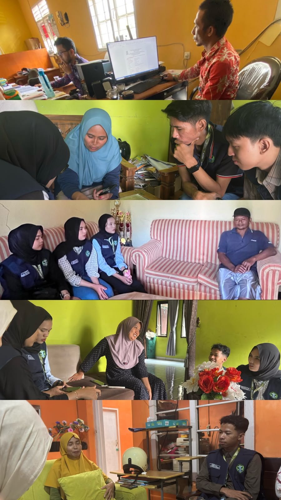 Koordinasi Penyusunan QR Code Pelayanan Desa dan Diskusi Bersama PIC Program Kerja KKN