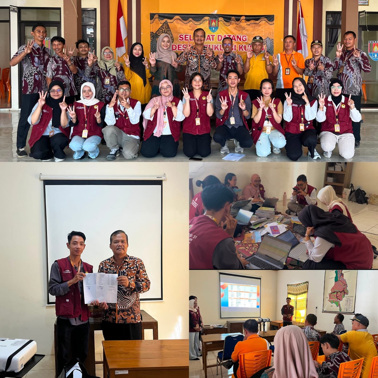 Serah Terima Barang Perpustakaan Nasional Kepada Pengelola Perpustakaan Desa (Hari Ketiga)
