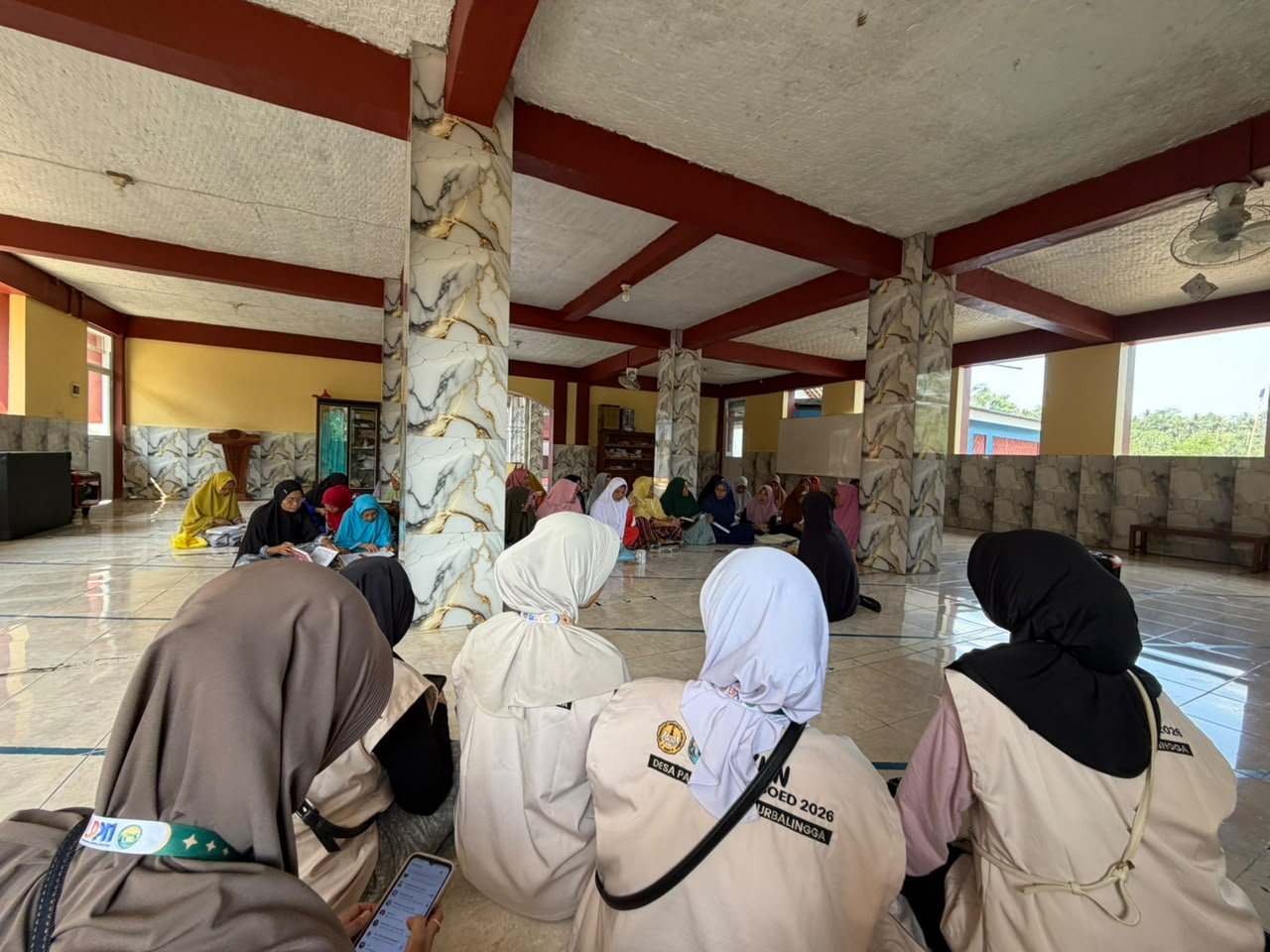Pengajian Rutin Kelompok Aisyiyah di Dusun 3 Bojongsana