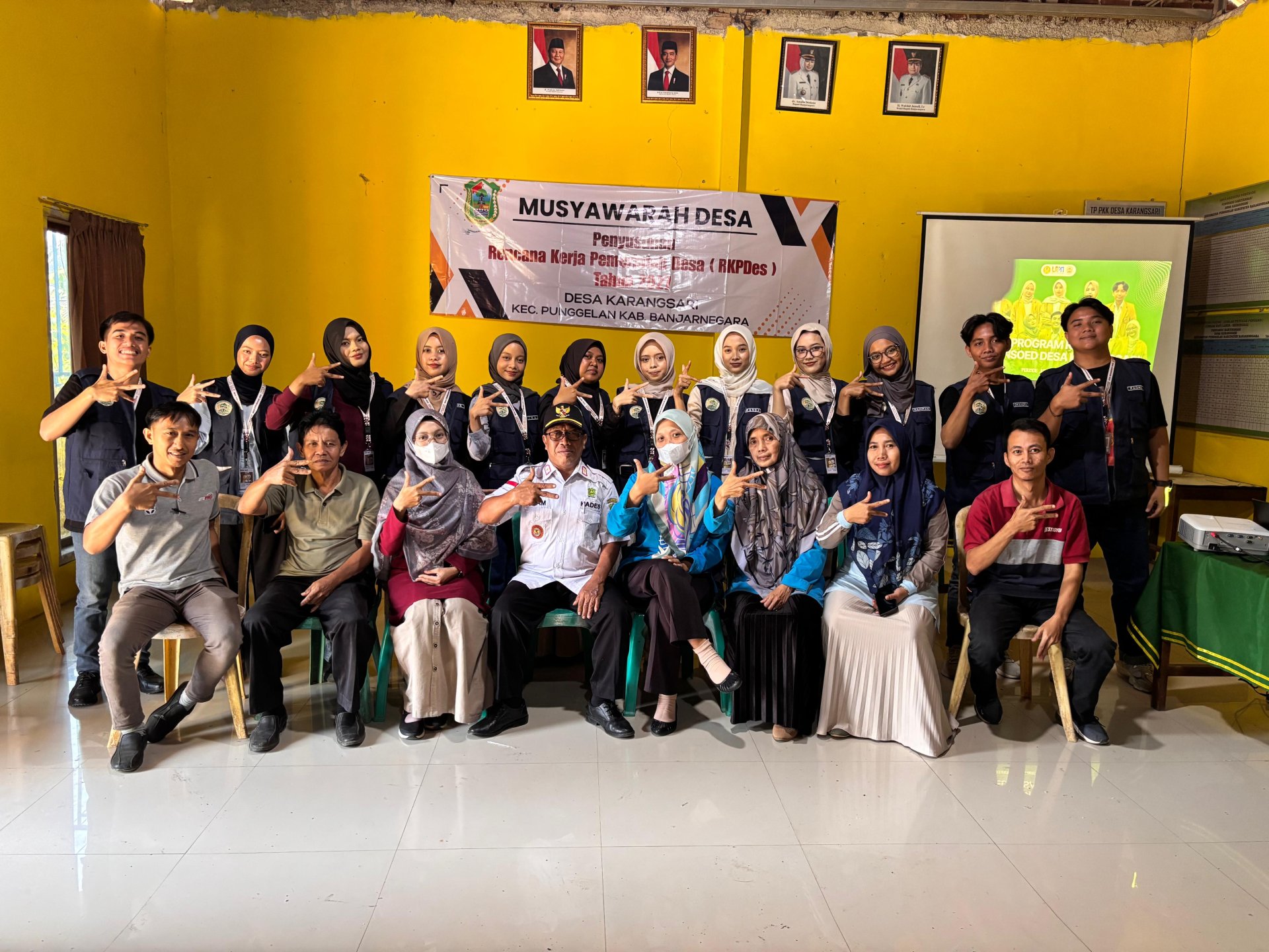 Pemaparan Program Kerja KKN Desa Karangsari