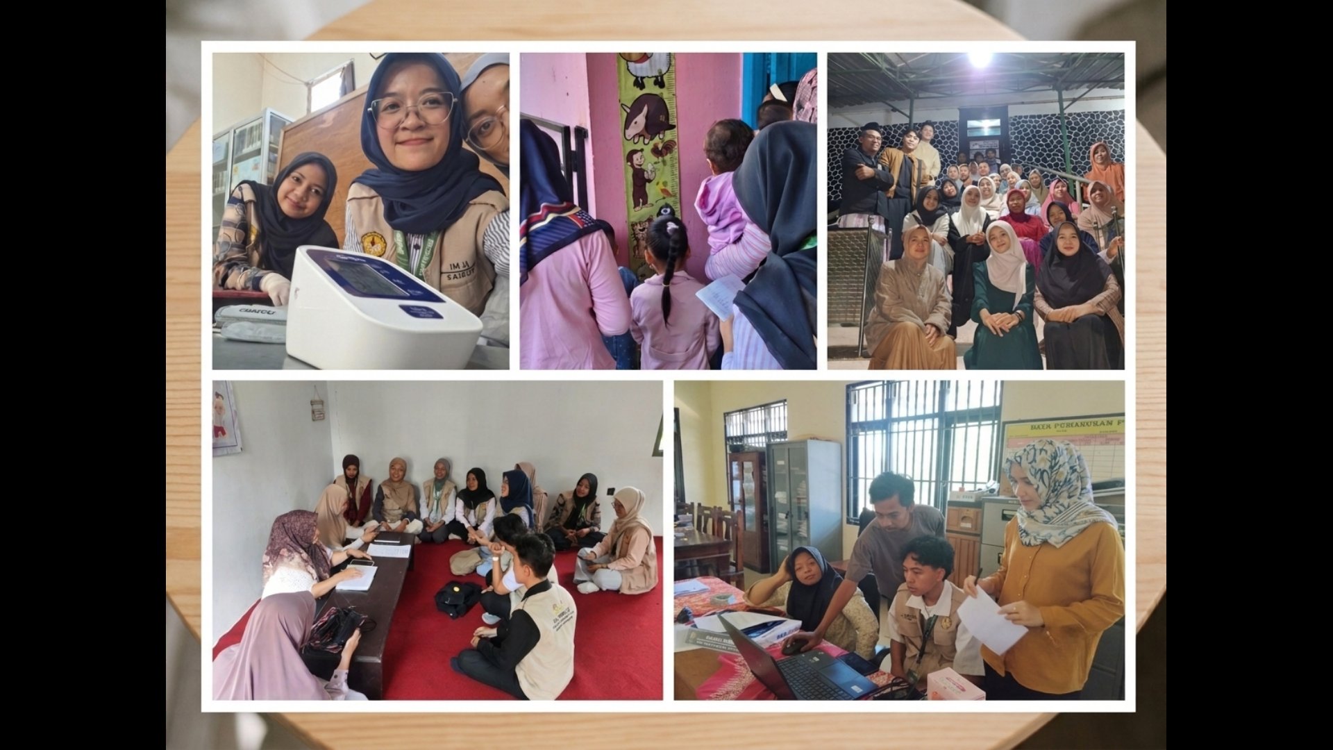 Pelaksanaan Kegiatan Piket Desa dan Pendampingan Masyarakat