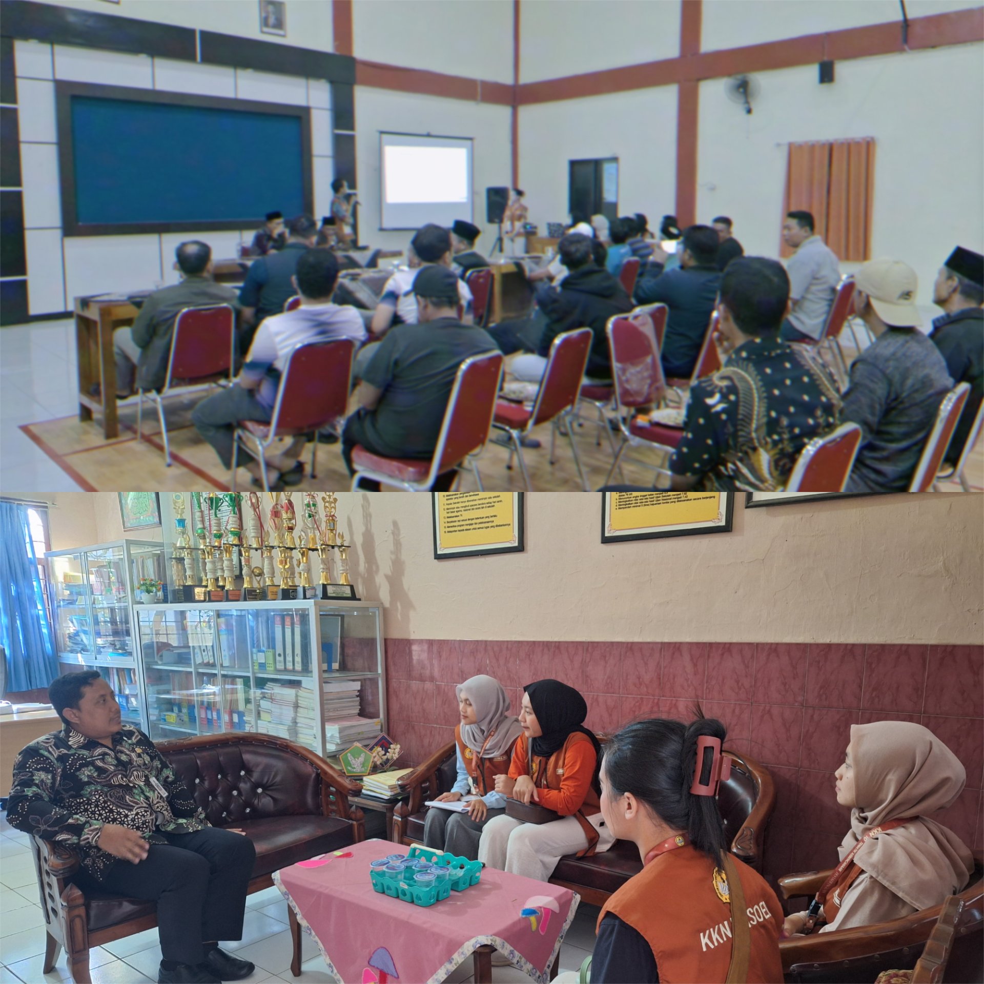 Sosialisasi Program Kerja KKN Desa Kebanggan dan Kunjungan ke Sekolah dasar