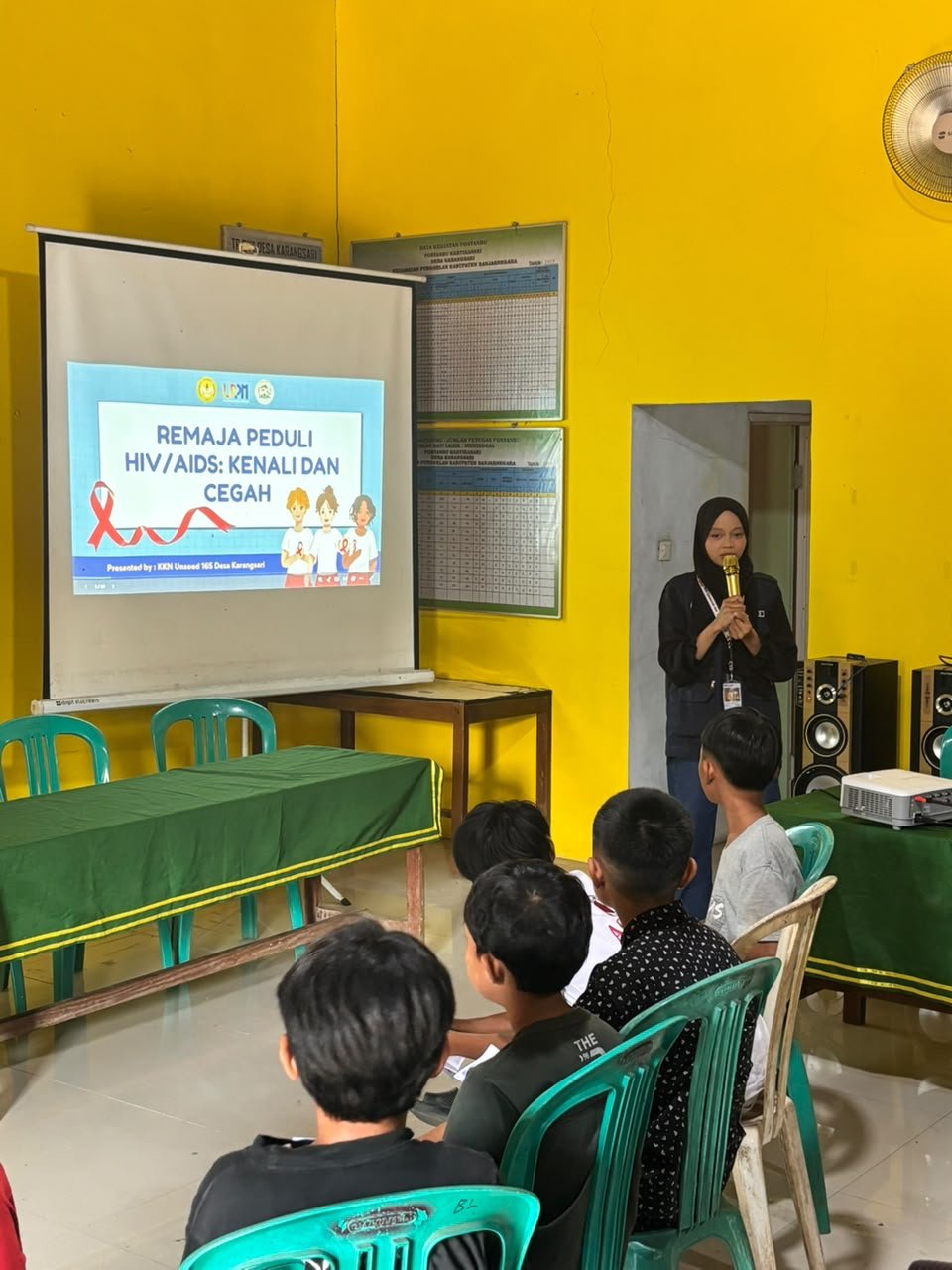Sosialiasi HIV/AIDS di Posyandu Remaja