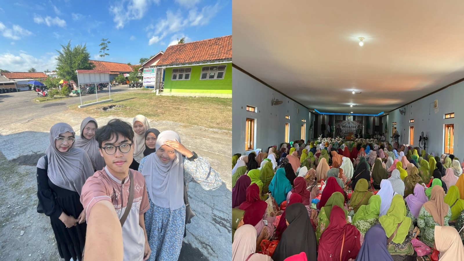 Menghadiri Kegiatan Tabligh Akbar Dalam Rangka Silaturahmi dan Memperingati Tahun Baru Islam 1448 H di Kantor Desa Bantarsari