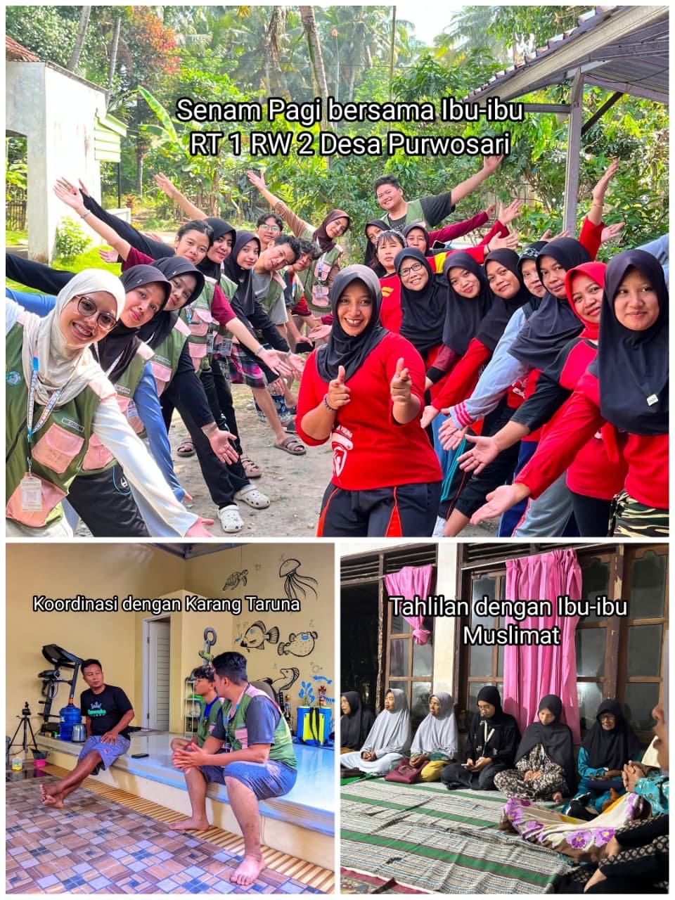 LAPORAN HARI KE-4 KKN PM 16 DESA PURWOSARI
