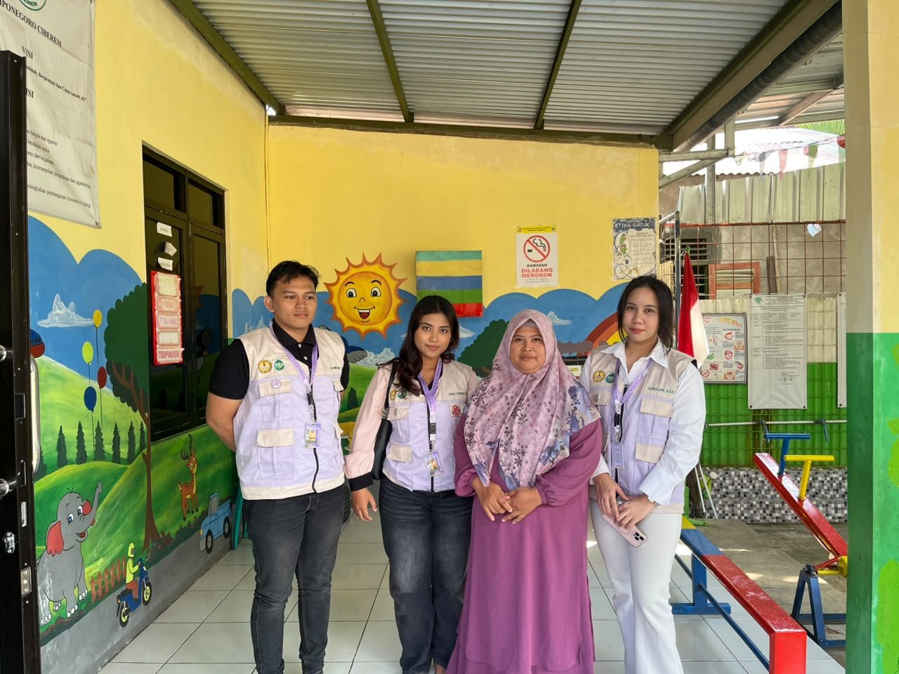 Koordinasi dengan RA Diponegoro terkait Pelaksanaan Rencana Kegiatan