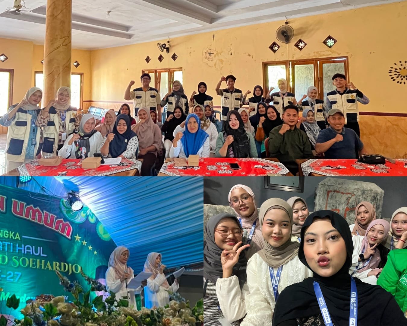 KKN Desa Mergasana Day 4: Melaksanakan kegiatan sosialisasi program kerja dan menghadiri pengajian umum yang diisi oleh Ustadzah Mumpuni